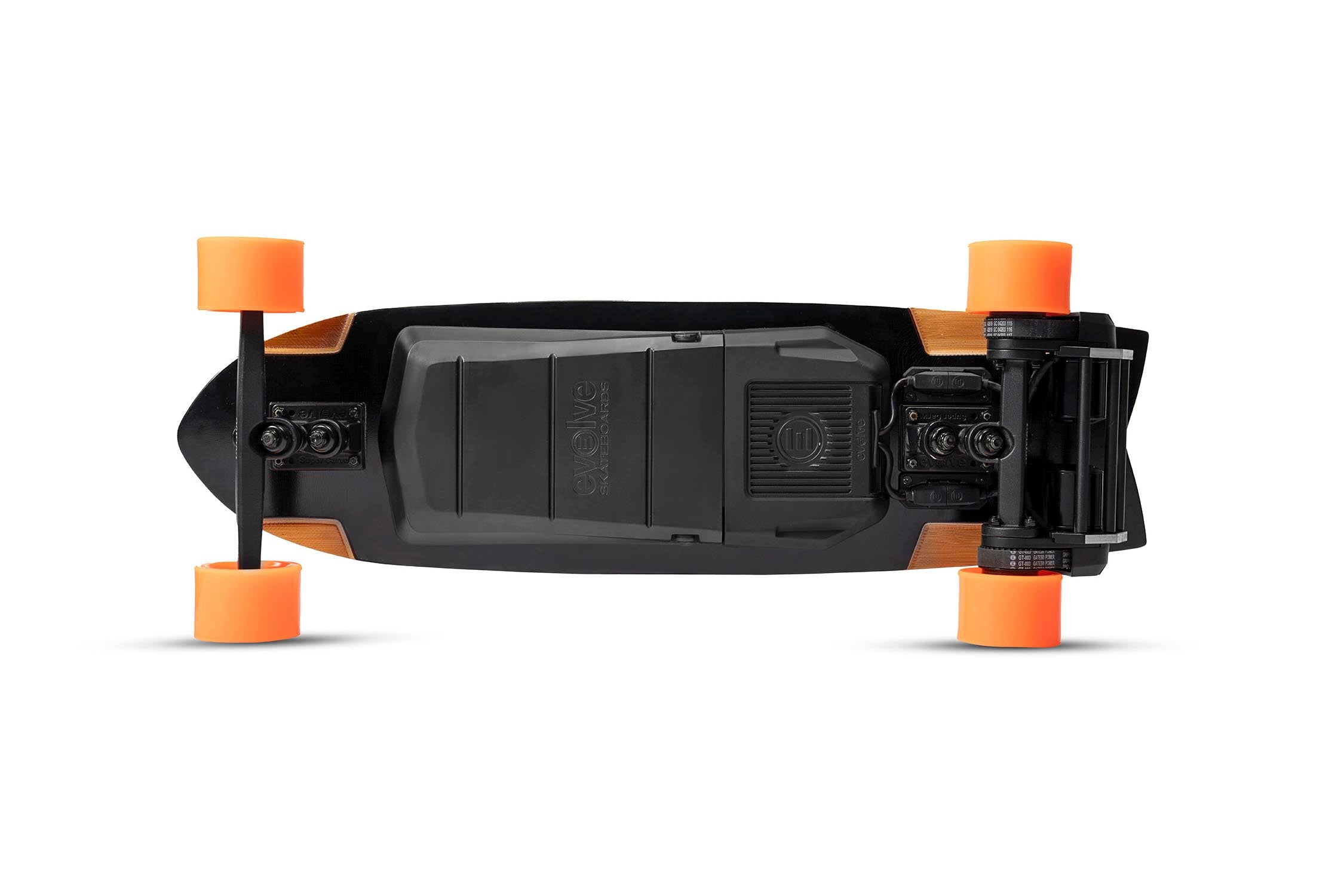 Evolve Skateboards Germany Stoke 2 Orangatang Caguama orange battery