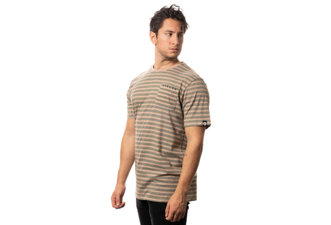 Evolve Blaze Striped Crew Tee