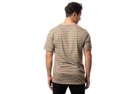 Evolve Blaze Striped Crew Tee