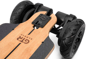 Evolve Skateboards Germany GTR 2 Bamboo 2in1 rear view