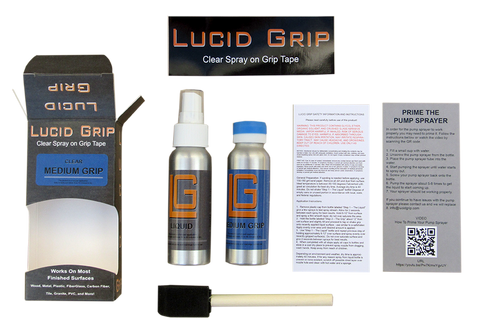 Original Lucid Grip - Clear Spray on Grip Tape