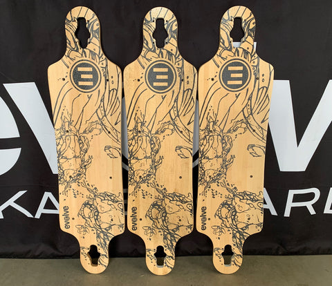 zweite Wahl / leicht gebrauchtes Evolve Bamboo GT Deck